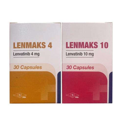 甲磺酸仑伐替尼胶囊4mg/10mg*30粒/盒 LENMAKS Lenvatinib Capsules