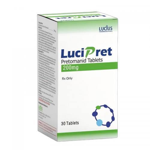卢修斯普托马尼片（普瑞玛尼）200mg*30片/盒 Lucipret Pretomanid